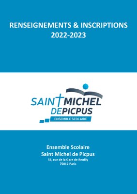 Pré-inscriptions Ecole-Collège-Lycée 2021 - 2022 